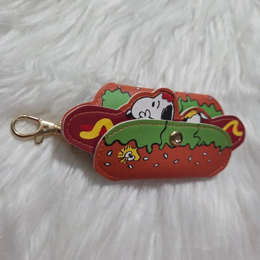 Snoopy & Woodstock Hot Dog Design Key Holder